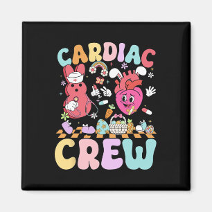 Cardiac Crew Easter Day Cvicu Nurse Bunny Anatomic Magnet