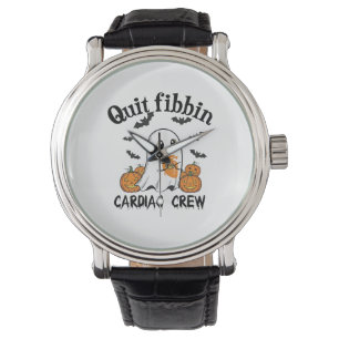 Cardiac Crew Funny Boo-Ghost Pumpkin Watch