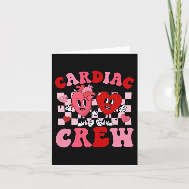 Cardiac Crew Valentine  Card (Front)