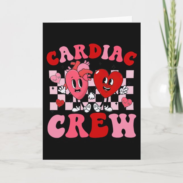 Cardiac Crew Valentine  Card (Front)