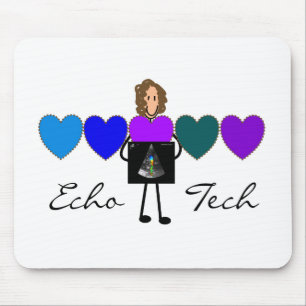 Cardiac Echo Technician Unique Gifts Mouse Pad