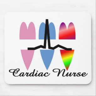 CARDIAC/ICU NURSE MOUSE PAD