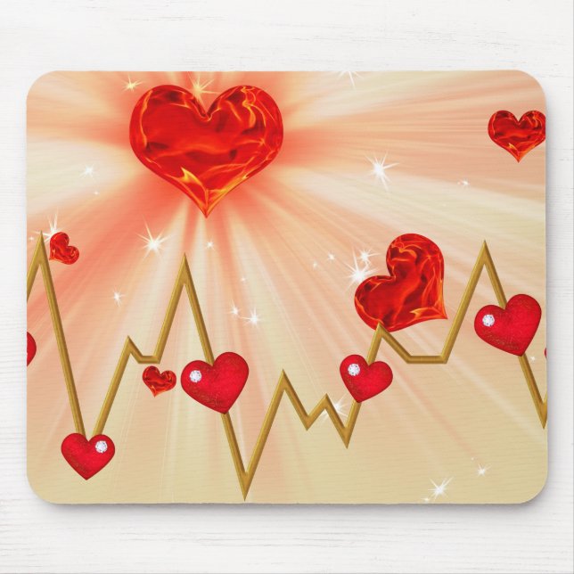 Cardiac love mouse pad (Front)