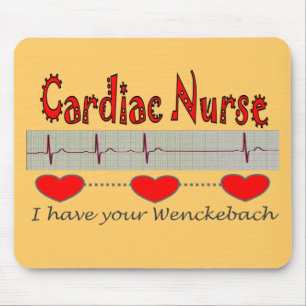 Cardiac Nurse Gifts Mouse Pad