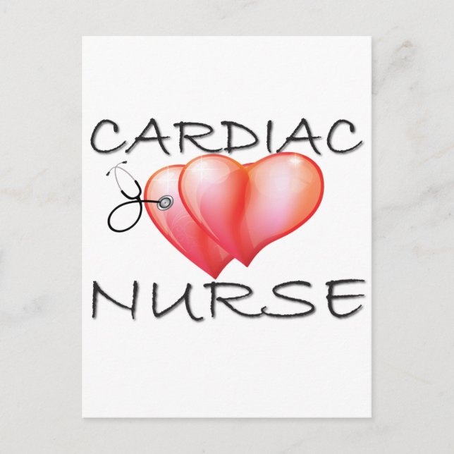 Cardiac Nurse Gifts Postcard (Front)
