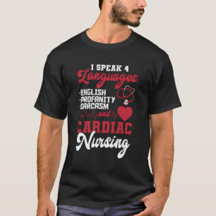 Cardiac Nurse Rn Cardiovascular Cardiology Practit T-Shirt