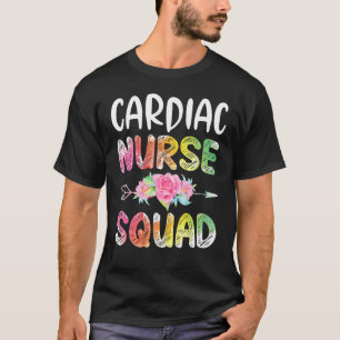 Cardiac Nurse Squad Cardiology Matching Nurse T-Shirt