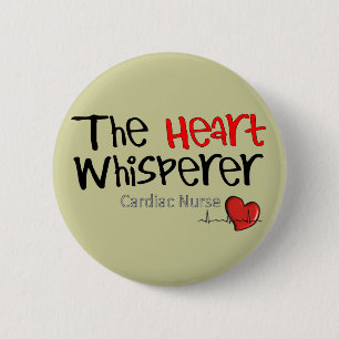 Cardiac Nurse T-Shirts & Gifts 6 Cm Round Badge