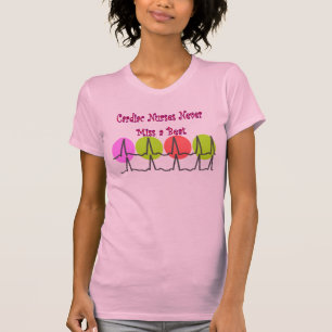 Cardiac Nurses NEVER Miss a Beat! T-Shirt