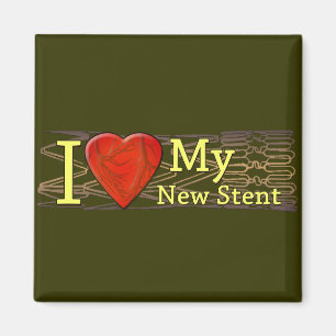 Cardiac Recovery Gifts   Stent T-shirts Magnet