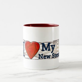 Cardiac Recovery Gifts | Stent T-shirts Two-Tone Coffee Mug