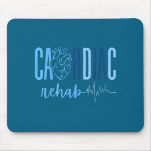 Cardiac Rehab Nurse Cardiac Nurses Illustration Mouse Pad