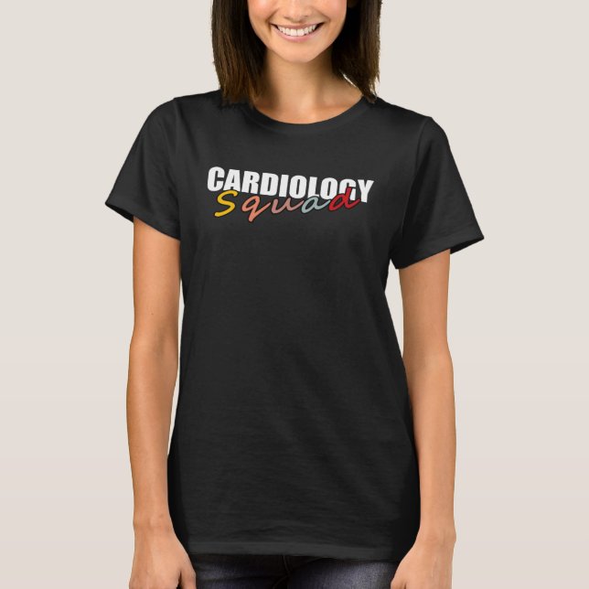 Cardiac Rehab Squad Cardiologist Nurse Cardiovascu T-Shirt (Front)