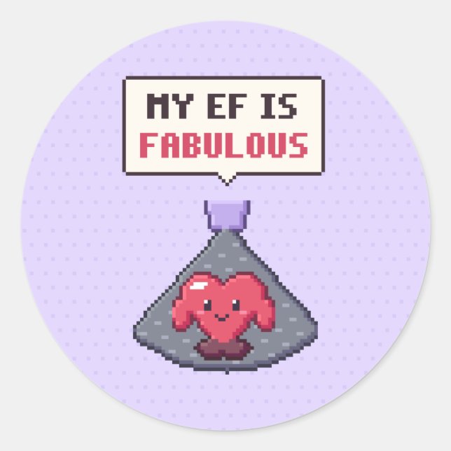 Cardiac Sonographer Gift Sticker (Front)