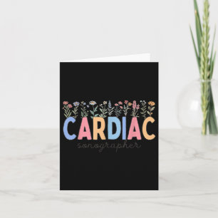 Cardiac Sonographer Wildflower Cardiovascular Sono Card