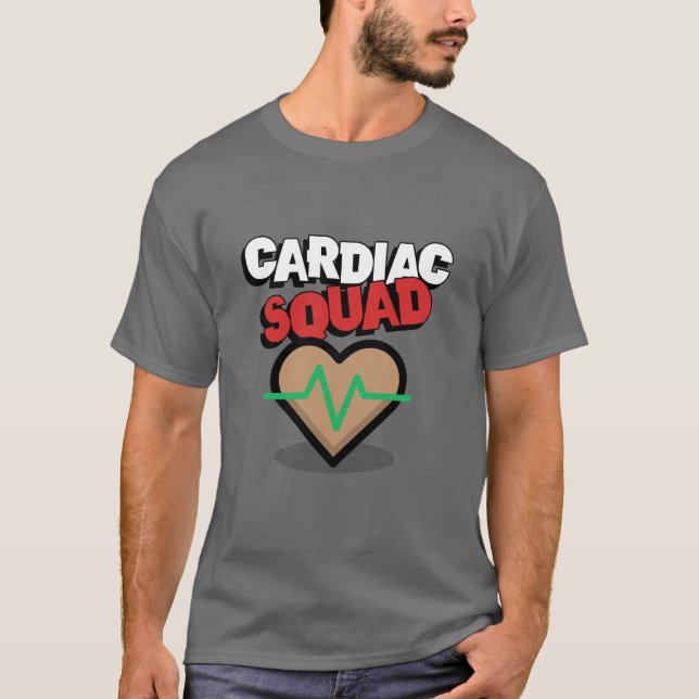 Cardiac Squad Nurse Department T-Shirt (Front)