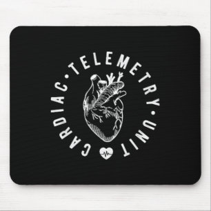 Cardiac Telemetry Unit Nurse Cvicu Cardiac Telemet Mouse Pad
