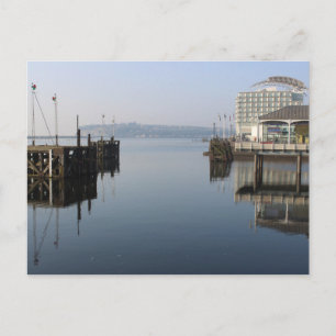 Cardiff Bay Reflections Postcard