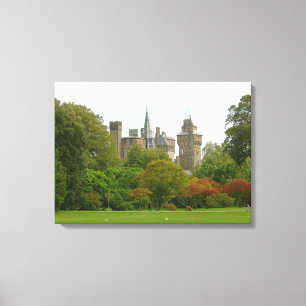 Cardiff Castle Canvas Print