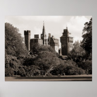 Cardiff Castle II - Sepia