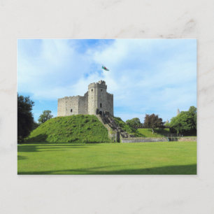 Cardiff Castle Keep II Postcard