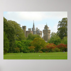 Cardiff Castle Poster