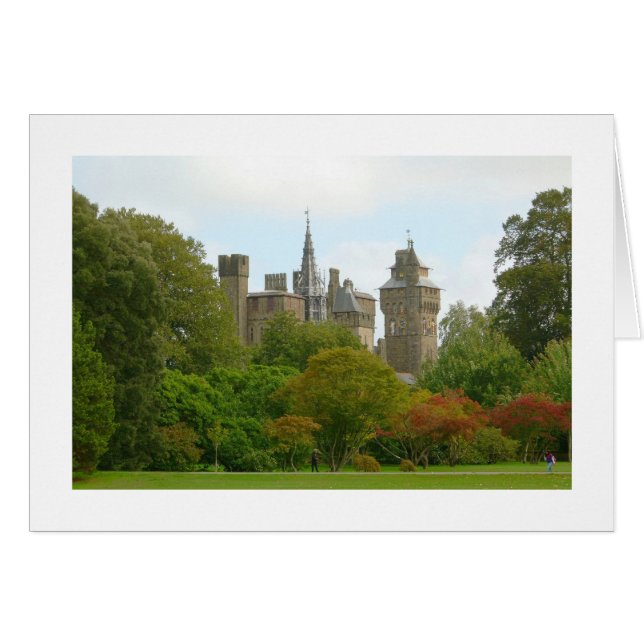 Cardiff Castle (Wide Bordered) (Front Horizontal)