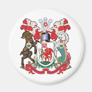 Cardiff Coat of Arms Magnet