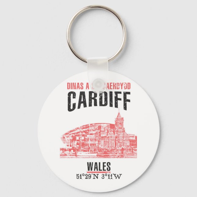 Cardiff Key Ring (Front)