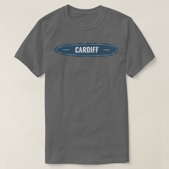 Cardiff Longboard T-Shirt (Design Front)
