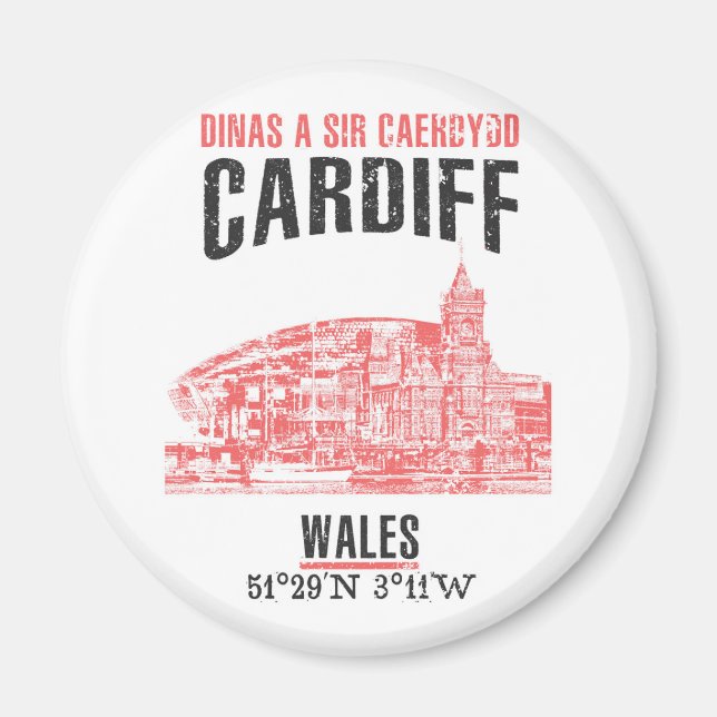 Cardiff Magnet (Front)