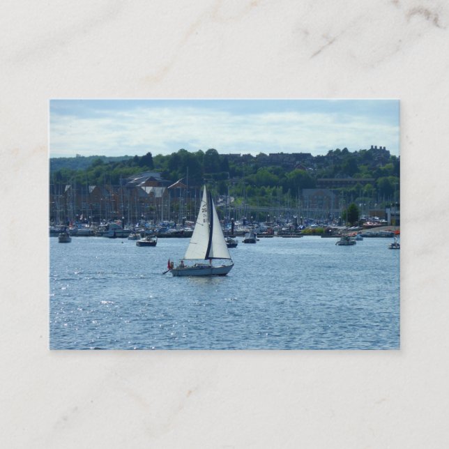Cardiff Marina Business Card (Front)