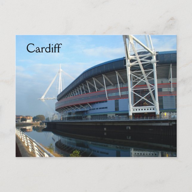 Cardiff Millennium Stadium Postcard (Front)