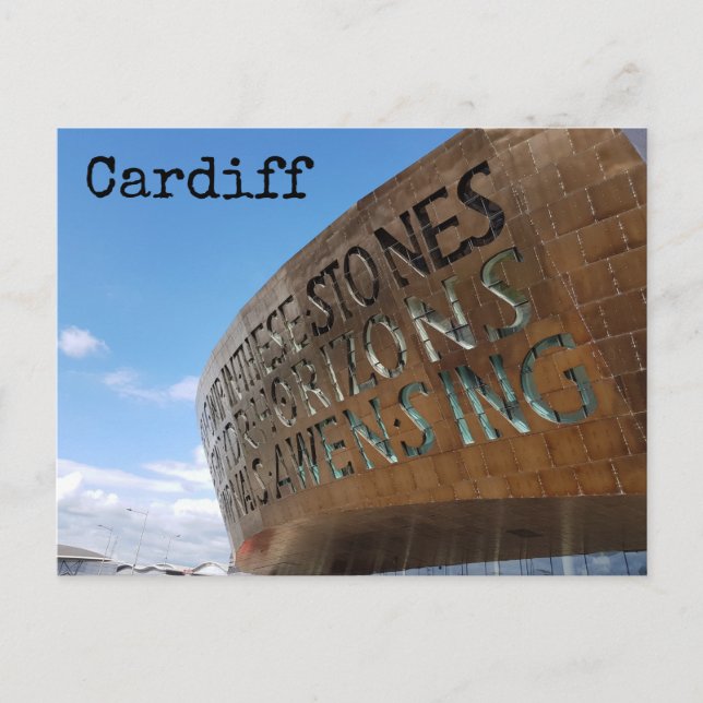 Cardiff Postcard (Front)