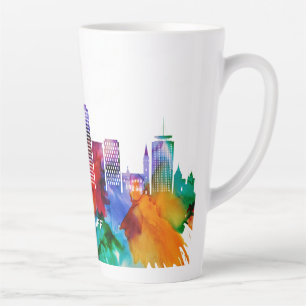 Cardiff Skyline Latte Mug