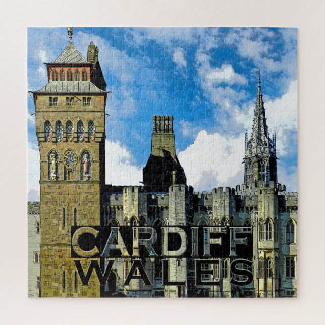 Cardiff Square Puzzle (Vertical)