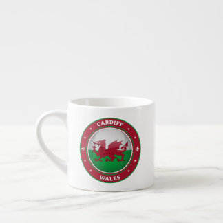 Cardiff Wales Espresso Cup