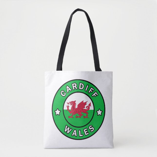 Cardiff Wales Tote Bag (Front)