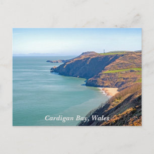 Cardigan Bay, Wales, Postcard