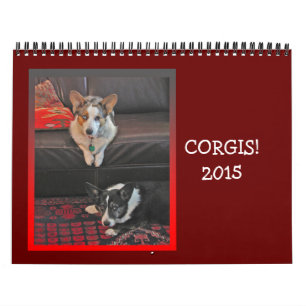 Cardigan Corgi 2015 Calendar