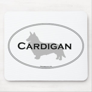 Cardigan Oval Mouse Pad