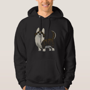 Cardigan Welsh Corgi Brindle   Hoodie
