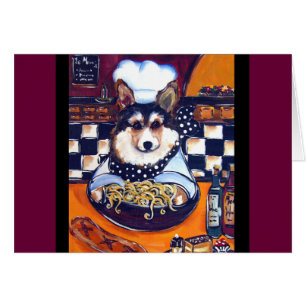 Cardigan Welsh Corgi Chef