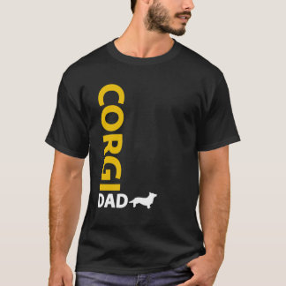 Cardigan Welsh Corgi Dad T-Shirt