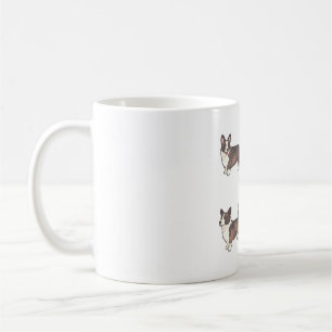 Cardigan welsh corgi dog Delight � Cute Animal Art Coffee Mug