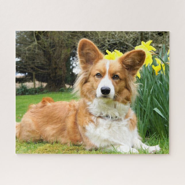 Cardigan Welsh Corgi Dog Jigsaw Puzzle (Horizontal)