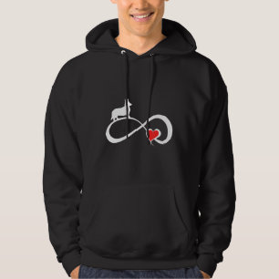 Cardigan Welsh Corgi Dog Mum Eternity Heart Valent Hoodie