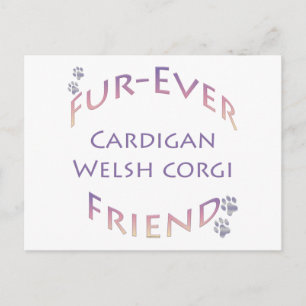 Cardigan Welsh Corgi Furever Postcard