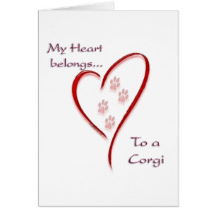 Cardigan Welsh Corgi Heart Belongs