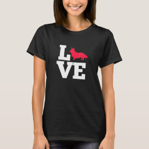 Cardigan Welsh Corgi Love Dog Dog Mum Dad T-Shirt